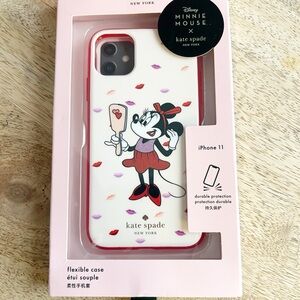 kate spade Minnie Mouse iPhone 11 Case - Red and White